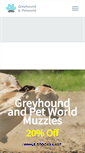 Mobile Screenshot of greyhoundandpetworld.com